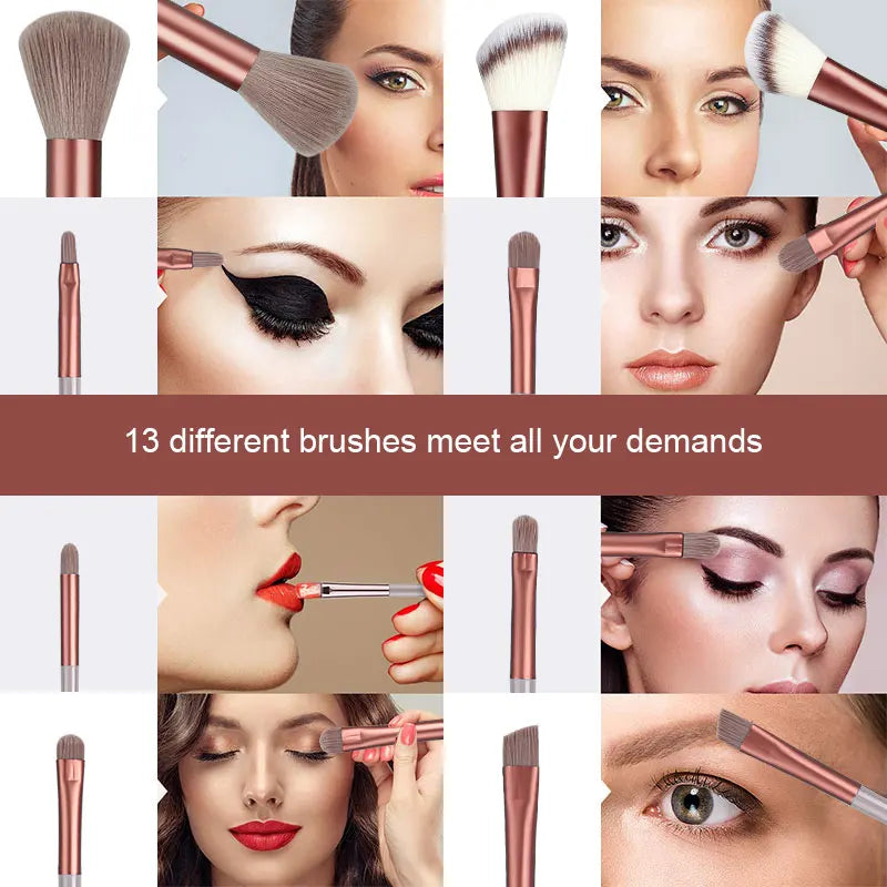 Makeup Brush Set Professional Eyeshadow Blush Synthetic Foundation Brush Powder Contour Cosmetic Make Up Brush Beauty Tool Tool