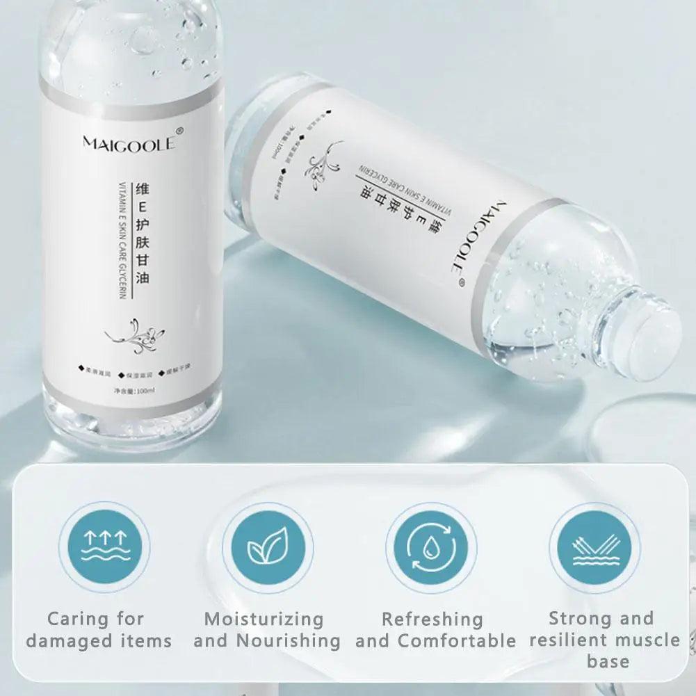 Vitamin E Glycerin Tighten Skin Fade Wrinkles Moisturizing Repairing Skin Lotion Refreshing Brightening Nourishing Skin Care