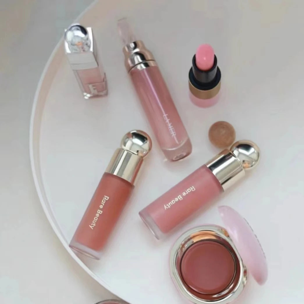 Rare Beauty Lipstick Blush Cream Eyes Liquid Blush Waterproof Mositure Face Contour Shadow Blusher Liquid blusher Plump Makeup