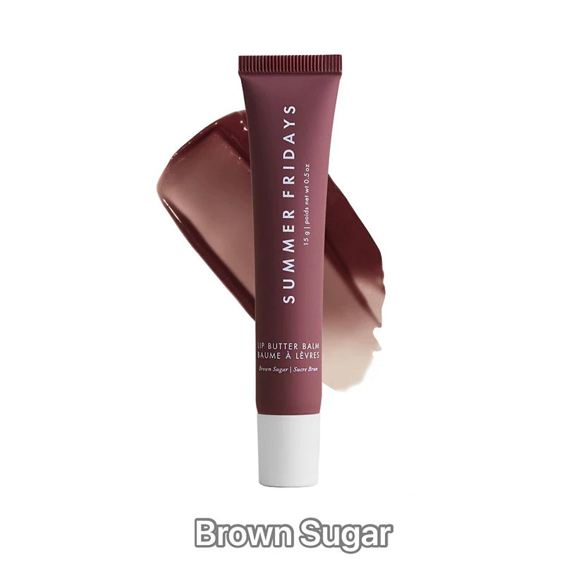 Summer Fridays Lip Balm Moisturizing Mirror Lip Gloss Lip Vanilla Pink Sugar Coffee Cake Smell Lipstick Transparent Oil Makeup