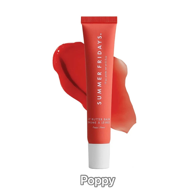Summer Fridays Lip Balm Moisturizing Mirror Lip Gloss Lip Vanilla Pink Sugar Coffee Cake Smell Lipstick Transparent Oil Makeup