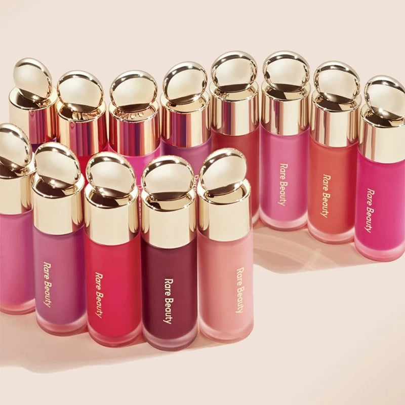 Rare Beauty Lipstick Blush Cream Eyes Liquid Blush Waterproof Mositure Face Contour Shadow Blusher Liquid blusher Plump Makeup