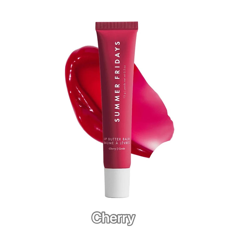 Summer Fridays Lip Balm Moisturizing Mirror Lip Gloss Lip Vanilla Pink Sugar Coffee Cake Smell Lipstick Transparent Oil Makeup