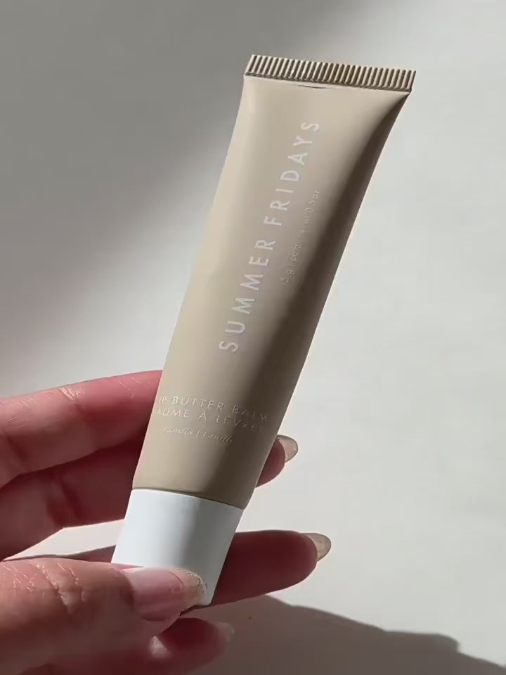 Summer Fridays Lip Balm Moisturizing Mirror Lip Gloss Lip Vanilla Pink Sugar Coffee Cake Smell Lipstick Transparent Oil Makeup